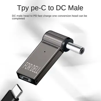 1/3ШТ USB Type C Адаптер для быстрой зарядки Универсальный конвертер зарядного устройства USB C для ноутбука Dell Asus Hp Acer Изображение 2