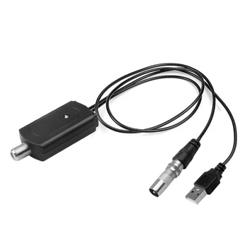 G5AA Усилитель антенны HDTV с высоким коэффициентом усиления и низким уровнем шума, адаптер для усиления сигнала, антенный кабель USB для внутреннего мини-цифрового телевидения