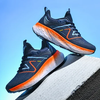 Женские марафонские кроссовки для бега, дышащие мужские спортивные кроссовки для бега, удобная спортивная обувь
