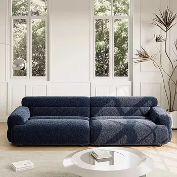 Современный диван Lazy Puffs Для Гостиной С Откидной Спинкой Italiano Диван Модульный Nordic Sleeper Sillon Cama Salon Furniture DWH