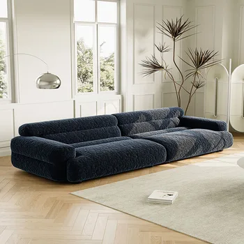 Современный диван Lazy Puffs Для Гостиной С Откидной Спинкой Italiano Диван Модульный Nordic Sleeper Sillon Cama Salon Furniture DWH Изображение 2