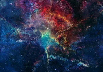 JOHNSON Красочные Галактики Космические фоны на Галактическую тематику Космическое пространство Космическая Вселенная Компьютерная печать фон для вечеринки Изображение 2