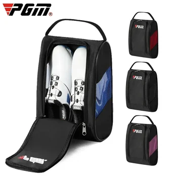 Портативная сумка для обуви для мини-гольфа PGM, нейлоновые сумки для переноски, держатель для мяча для гольфа, легкая дышащая сумка, сумка для футболки, спортивные аксессуары