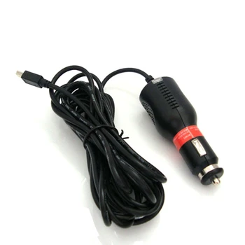 Универсальный Адаптер Зарядного Устройства Mini USB Вход 12v - 24V Выход 5V 2A, Длина Кабеля 3,5 м Для Автомобильного Регистратора GPS-Навигации Адаптер Питания
