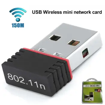 1 ~ 10ШТ 150 М Мини USB WiFi Ключ 802.11 B/G/N Беспроводной Сетевой Адаптер USB2.0 Wifi Приемник для Портативных ПК Изображение 2