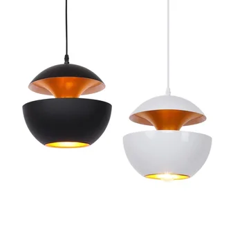 Современная дизайнерская лампа Apple Penadant, Железная перекладина для обеденного стола, прикроватной тумбочки, ресторана, светодиодного светильника с одной головкой