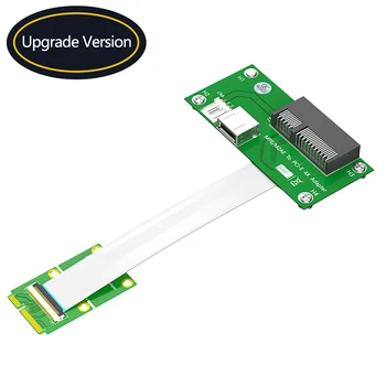 Слот Mini PCI-E для PCI Express X4 + Плата Подключения USB 2.0 с Удлинительным Кабелем FPC 4Pin Power Magnetic Pad Горизонтальная Установка