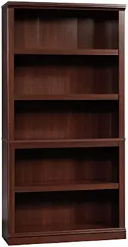 Книжный шкаф Sauder Select Collection с 5 полками, вишневая отделка