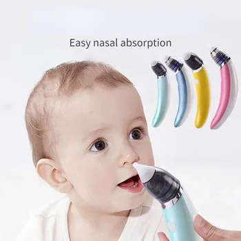 Новый Электрический детский назальный аспиратор Электрический очиститель носа Оборудование для шмыганья носом Безопасное гигиеническое средство для удаления соплей из носа для новорожденных