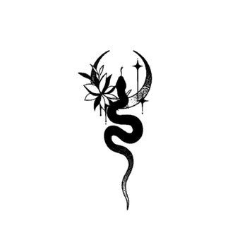 @become Паста для татуировки с травами полумесяца, змеи, водонепроницаемая сексуальная паста advanced tide, стойкая к поту, стойкая к татуировке Изображение 2