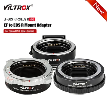 Переходное кольцо Viltrox EF-EOS R Для Автофокусировки, Кольцо Управления Полнокадровым Объективом Canon EOS EF для объектива с Креплением R к Камере RP R3 R5C R6 C70