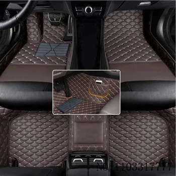 Автомобильный коврик из искусственной кожи на заказ для Volvo S60 2011 2012 2013 2014 2015 Защитите аксессуар интерьера вашего автомобиля