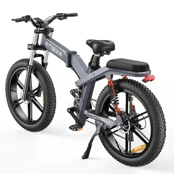Новый электрический велосипед ENGWE X26 PRO Ebike fold Light City Electric Bike X26 Мощностью 1000 Вт С Двумя Батареями Для Бездорожья Цена СО СКЛАДА В США Изображение 2