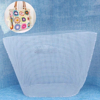 Вышивка Сумка-Ведро Вспомогательное Вязание Швейное Ткачество Пластиковый Сетчатый Лист для DIY Аксессуаров Ручной Работы Easy Knit Helper