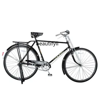 yj Ностальгический Старый Классический Флагманский Винтажный велосипед для взрослых Ретро Мужчин и женщин 28-дюймовый