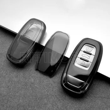 Мягкий Прозрачный Чехол Для Автомобильных Ключей Из ТПУ Audi A4 A5 A6 B6 B7 B8 A7 A8 Q5 Q7 R8 TT S5 S6 S7 S8 A8L SQ5 Протектор Автоаксессуары