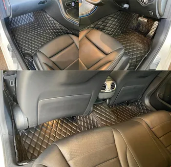 Высокое качество! Специальные автомобильные коврики на заказ для правостороннего вождения Volkswagen Touareg 2024-2019 водонепроницаемые ковры, бесплатная доставка Изображение 2