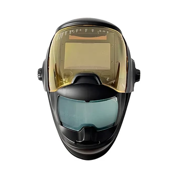 112*75 мм Профессиональный Сварочный Шлем с Большим Обзорным Экраном для Сварки TIG MIG MAG MMA True Color TH3 filter с Автоматическим Затемнением