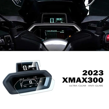 Аксессуары XMAX 300 для мотоцикла Yamaha X-MAX XMAX300 2023 Защита экрана прибора от царапин Пленкой TPU TFT