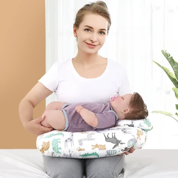Многофункциональная подушка для кормления грудью и поддержки талии Идеально подходит для новорожденных и мам, кормящих грудью
